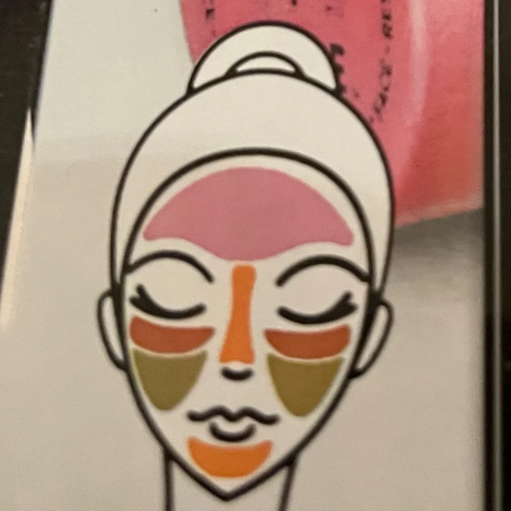 New Multi Face Mask Set (4) w/ Brush Applicator - Picture 2 of 5